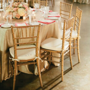 Tiffany Chair - Gold